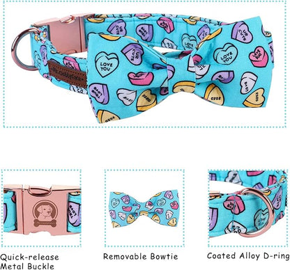 MR. CHUBBYFACE Valentine's Dog Collar - Image 3