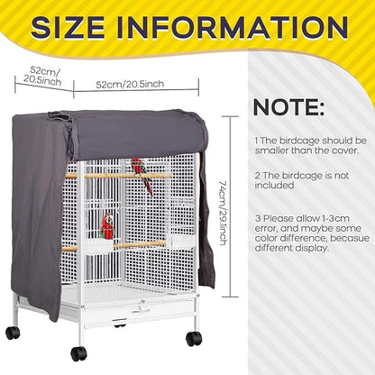 QBLEEV Birdcage Cover, Breathable Night Cover - Image 6