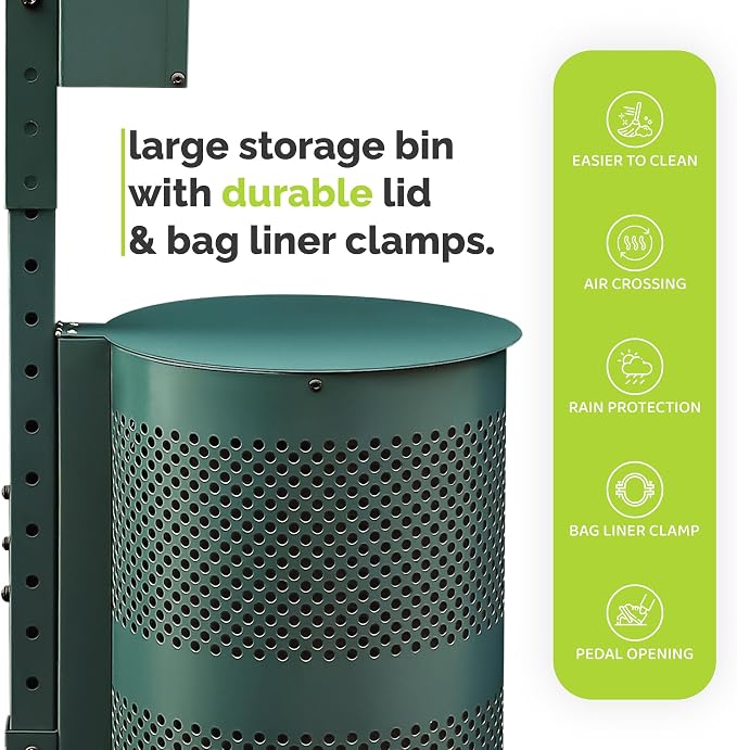 Hands-Free Dog Waste Station Outdoor - Image 7