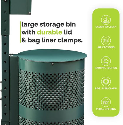 Hands-Free Dog Waste Station Outdoor - Image 7