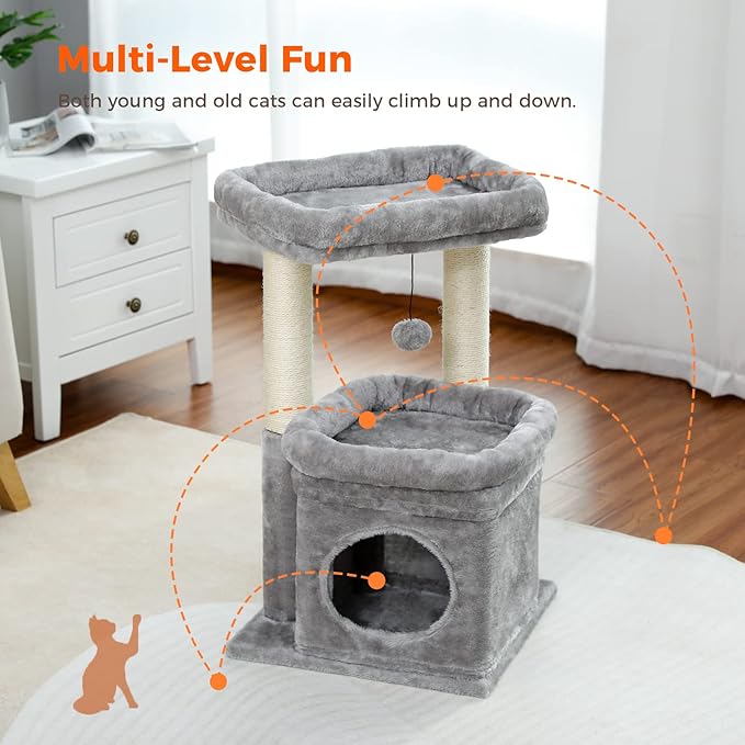 PEQULTI Cat Tree Tower for Indoor Cats - Image 5