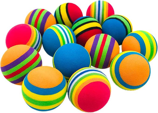 PET SHOW 50pcs 1.4" Interactive Cat Toy Balls - Image 2