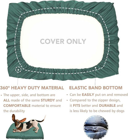 Dog Bed Cover Waterproof Replacement Machine Washable Covers - Image 2
