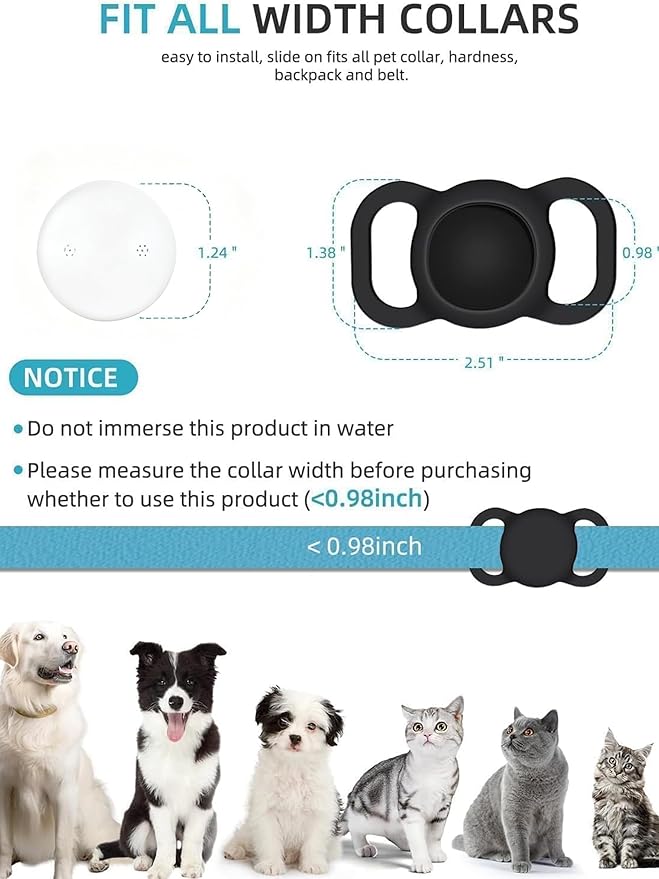 GPS Tracker for Dog, Mini GPS Cat Tracker, Smart Pet Activity Tracker, No - Image 6