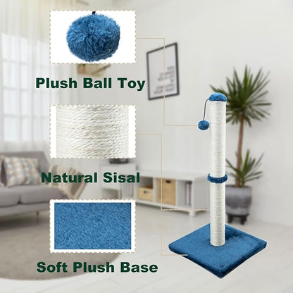 Dimaka 29" Tall Cat Scratching Post, Claw Scratcher - Image 3