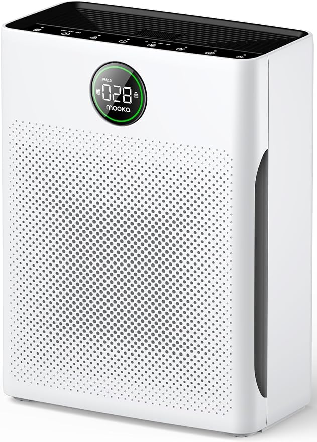 Air Purifiers for Home Large Room up to 2200sq.ft, MOOKA Air purifier for Home by MOOKA