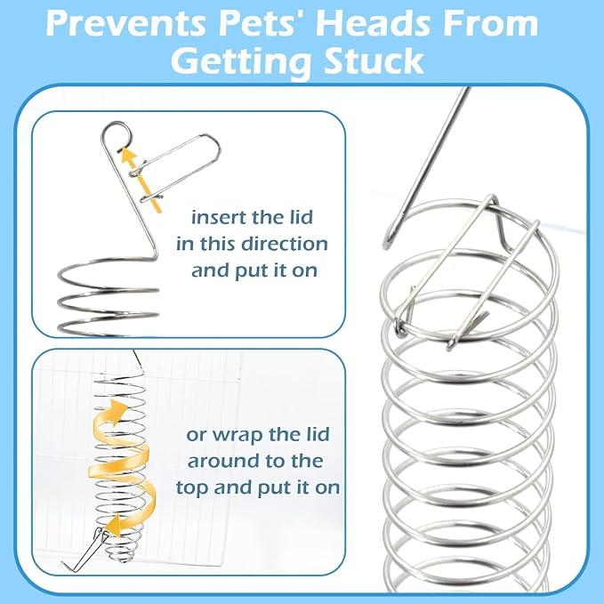 2Pcs Rat Enrichment Toys, 304 Stainless Steel Rat Foraging Toy - Image 2