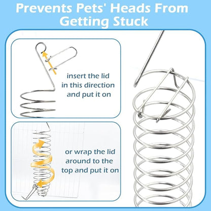 2Pcs Rat Enrichment Toys, 304 Stainless Steel Rat Foraging Toy - Image 2