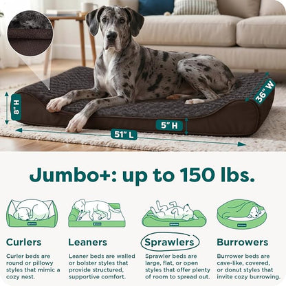 Furhaven Orthopedic Dog Bed for Large Dogs w/ Removable Washable Cover - Image 3