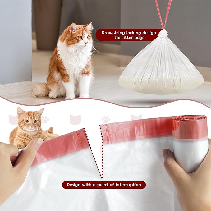 80 Count Self-Cleaning Litter Box Liners - Image 6