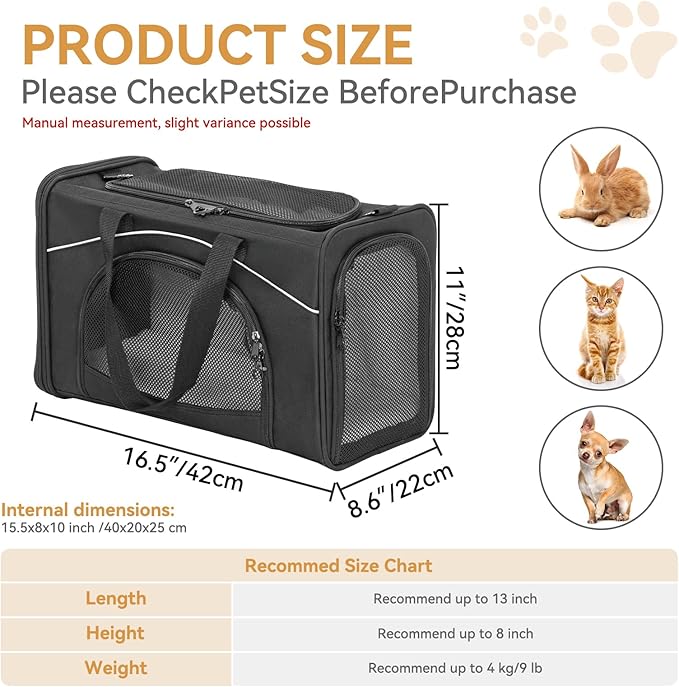 Petsfit Airline Approved Pet Carrier - Image 2