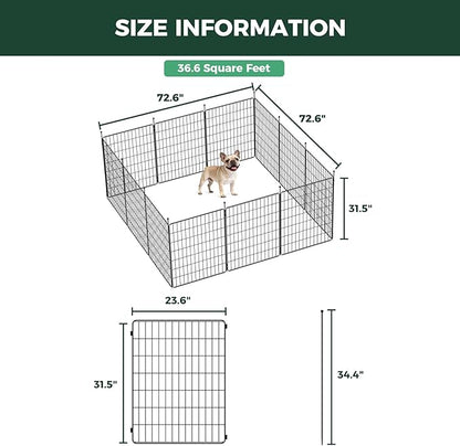 FXW MiniPaws Unleashed Dog Playpen, Expandable & Portable Design - Image 6