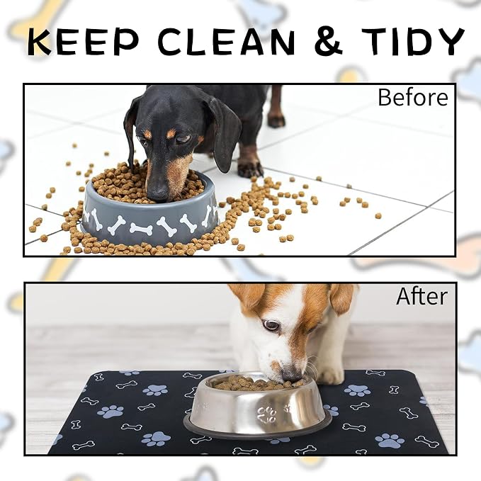 Pet Cat Dog Food Mat Non Slip Mat - Image 5