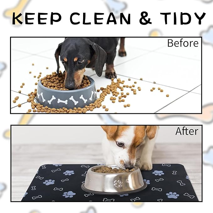 Pet Cat Dog Food Mat Non Slip Mat - Image 5