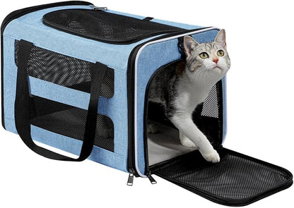 Cat Carrier Soft-Sided Travel Bag by Comfortforyourpets
