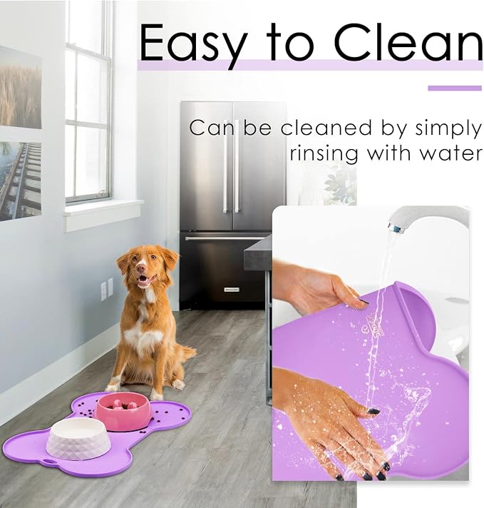 Super Design Dog Food Mat Dog Bowl Mat - Image 5