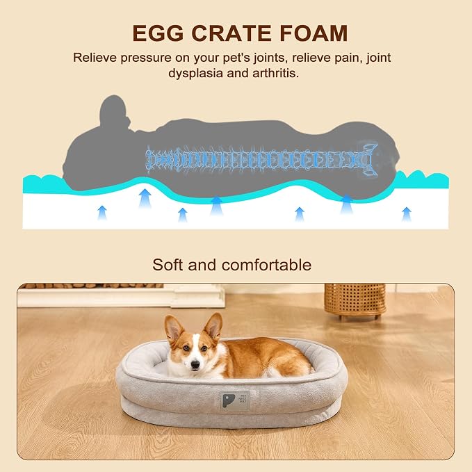 Orthopedic Dog Bed for Large Dog, Washable - Image 6