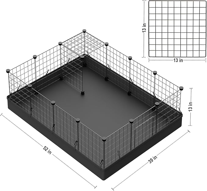 LANGXUN 16pcs Small Animal Playpen - Image 2