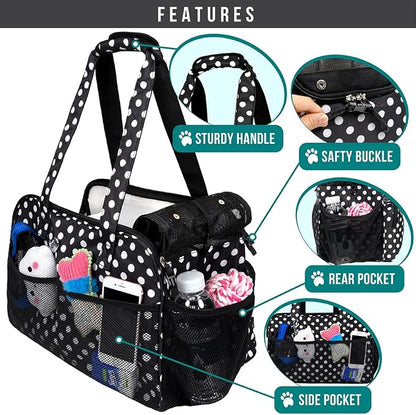 PetAmi Small Dog Purse Carrier, Soft-Sided Pet Carrier Bag - Image 4