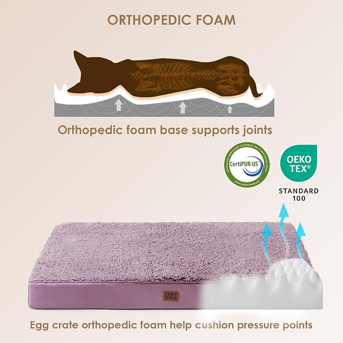 EHEYCIGA Orthopedic Dog Beds for Large Dogs - Image 3