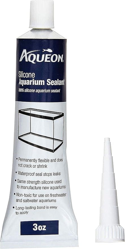 Aqueon Silicone Sealant Clear 3 Ounces by Aqueon