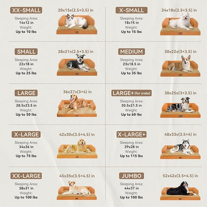 Large Dog Bed Orthopedic Washable, Orthopedic Dog Beds - Image 3