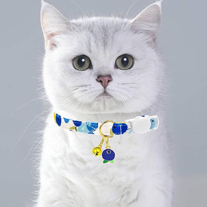 2 Pack Cotton Breakaway Cat Collars Set - Image 6