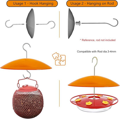 Small Rain Cover for Bird Feeder - Image 3