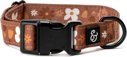 Lucy & Co. Chocolate Meadows Dog Collar by LucyCo
