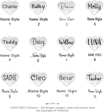 Ultra Joys Dog Tags Personalized - Image 5