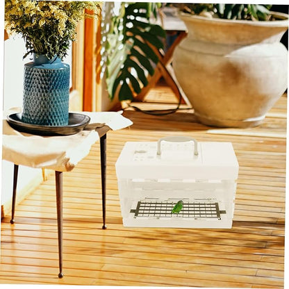 HANABASS Bird Travel Carrier Small Bird Cage - Image 3