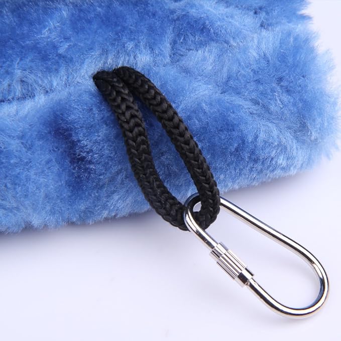 Vktech® Plush Snuggle Bird Hammock Hanging Snuggle Cave Happy Hut Bird Parrot - Image 3
