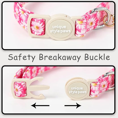 Unique style paws 2 Pack Spring Summer Kitten Collar Breakaway - Image 3