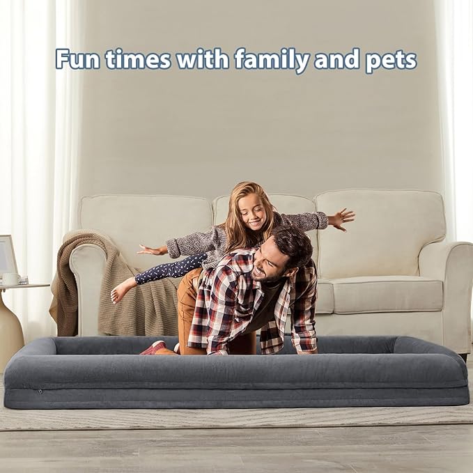 WNPETHOME Human Dog Bed for Adult, Washable Dog Couch - Image 4