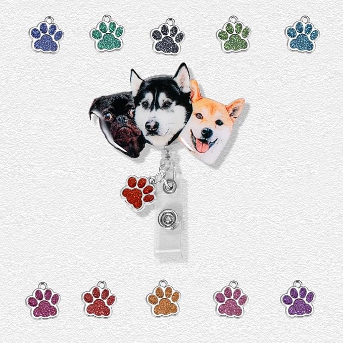 callie Personalized Pet Badge Reel - Image 3