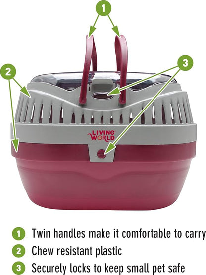 Living World – Pet Carrier for Small Pets - Image 8