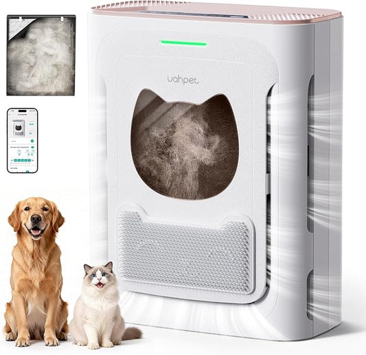 uahpet Pet Air Purifier for Home, Smoke for Large Rooms up to 2100 Ft² by uahpet