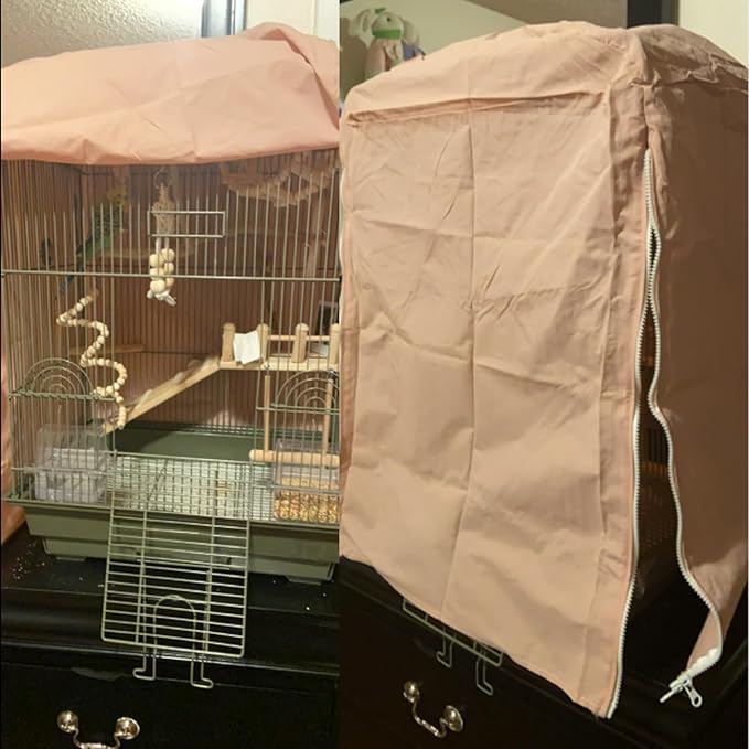 QBLEEV Birdcage Cover, Parrot Cage Night Cover Shade, Pet Universal Blackout - Image 5