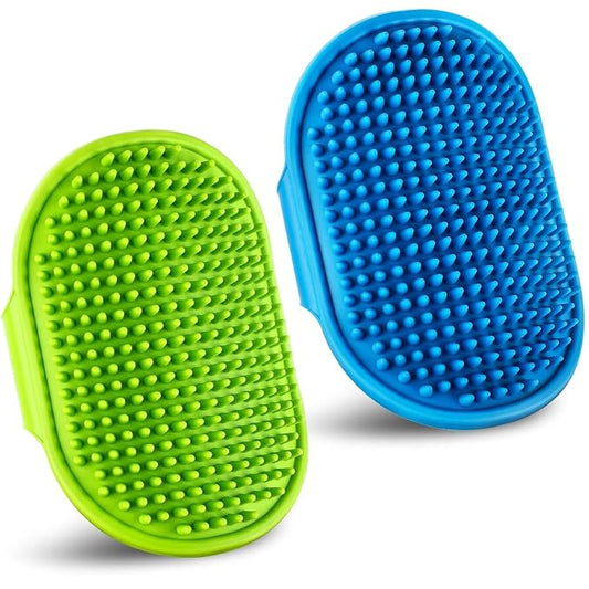Dog Grooming Brush, Pet Shampoo Bath Brush Dog Grooming Shedding Brush Soothing by Kwispel
