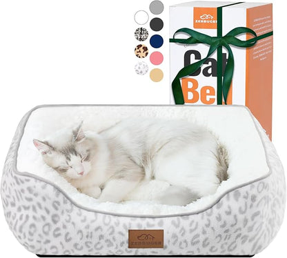 Rectangle Cat Dog Bed for Large Medium Small Pets Indoor Outdoor Machine by Zerbuger