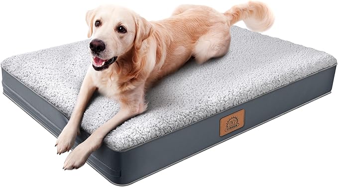 Sunheir Extra Large Orthopedic Dog Bed by SUNHEIR