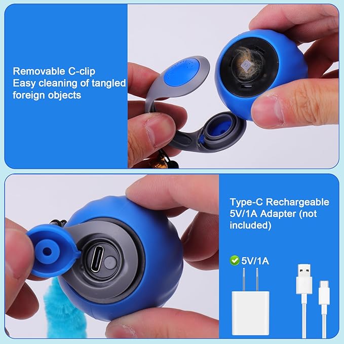BABORUI Interactive Cat Toy Ball - Image 7