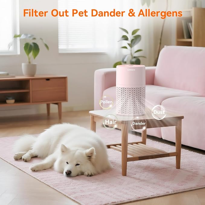 AIRROMI Pets Air Purifier for Home Allergies, - Image 4