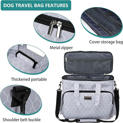 BAGLHER Dog Travel Bag, Pet Travel Bag, - Image 4