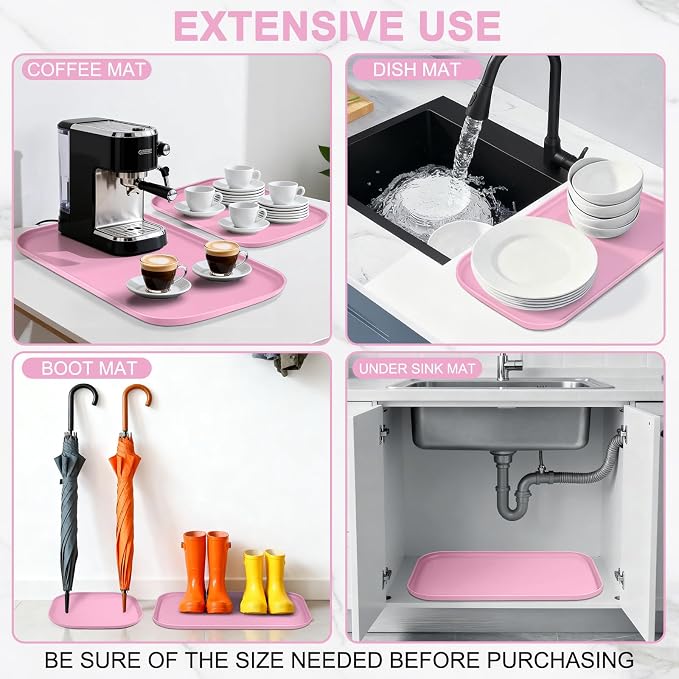 Silicone Pet Food Mat with Raised Edge - Image 8