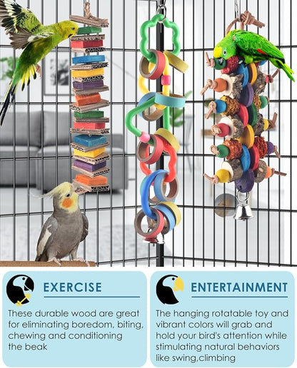 Bissap 3 PCS Bird Chew Toys - Image 4