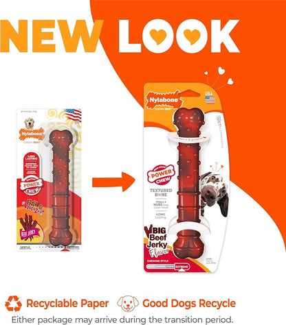 Nylabone Textured Bone Power Chew Toy - Image 3