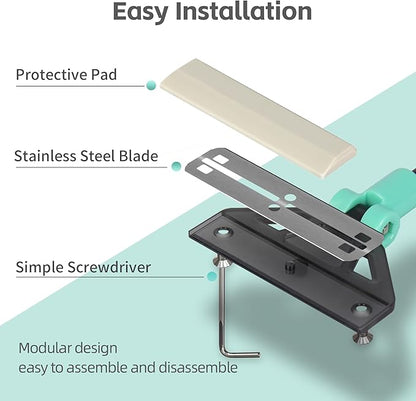 UPETTOOLS Algae Scraper for Glass Aquariums, 2 in 1 Adjustable Algae Scraper - Image 4