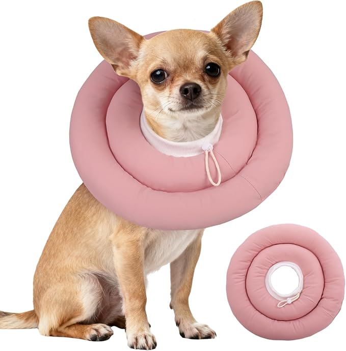 IDOMIK Dog Recovery Collar, Waterproof Soft Dog Cone After Surgery, Comfy by IDOMIK