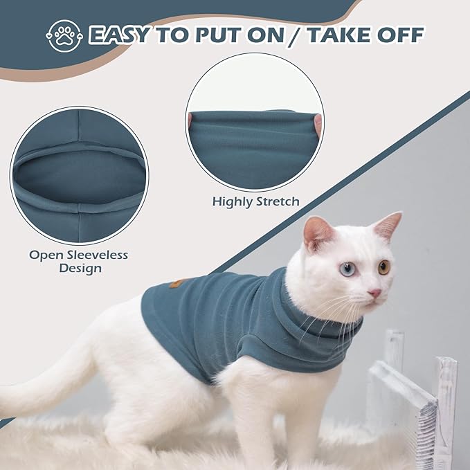 EXPAWLORER Soft Cat Sweater - Image 3